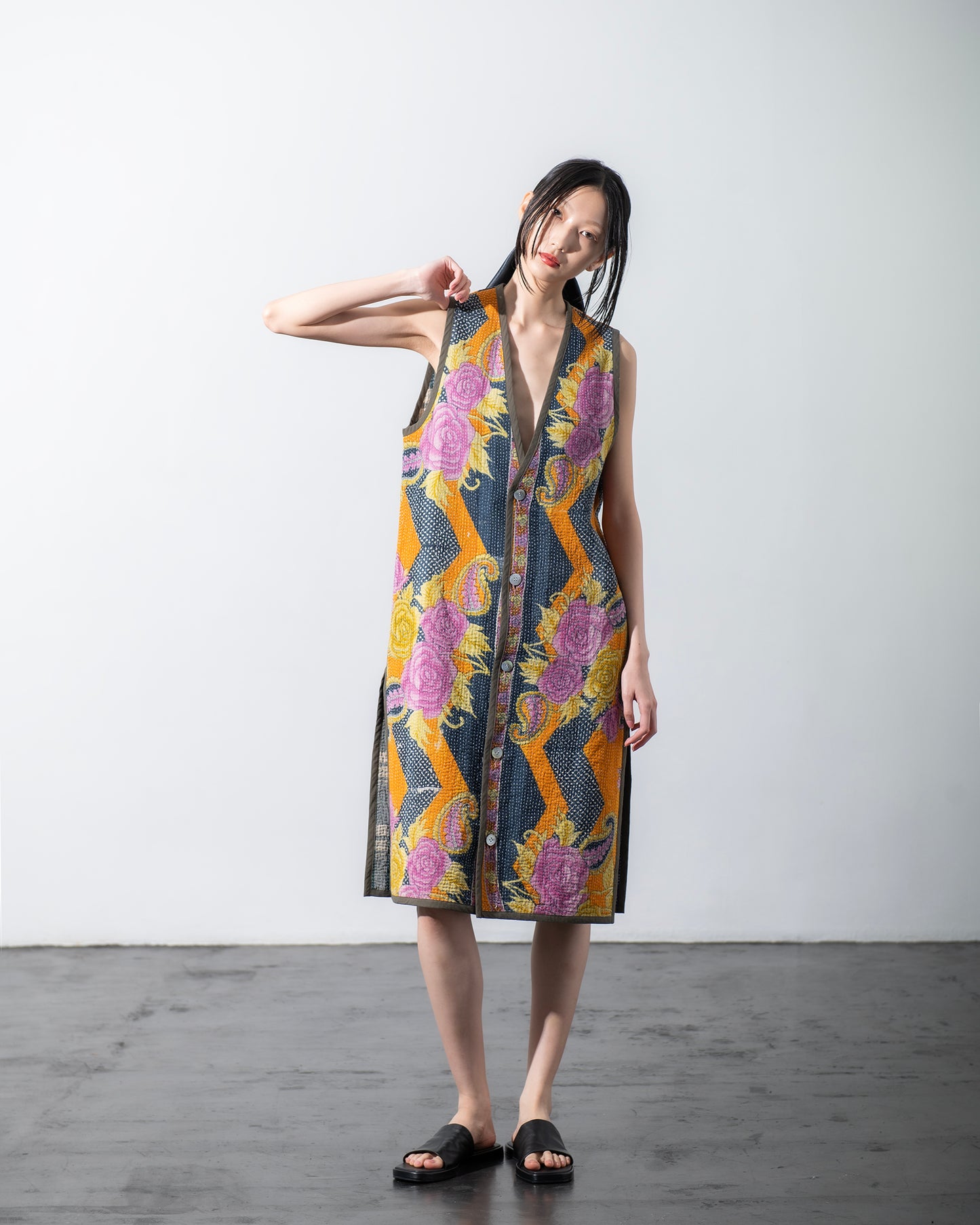 Kantha S/L Dress